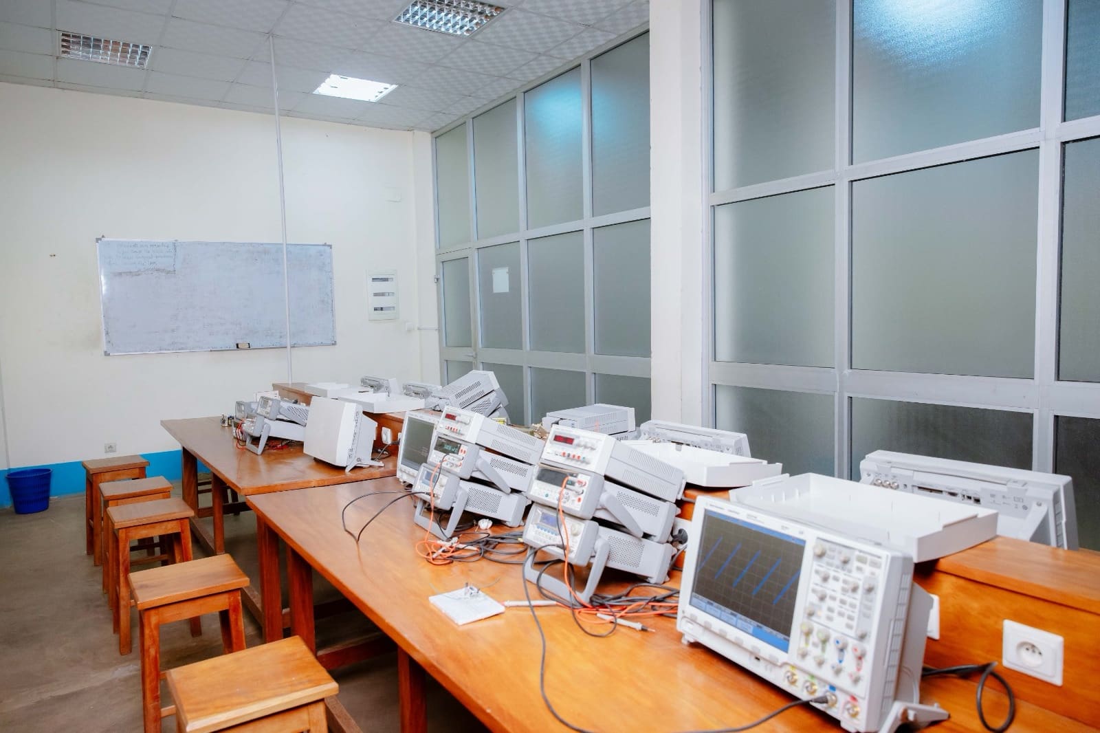 Electrical & Telecommunications laboratory, view 1